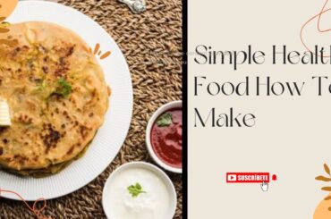 Healthy Breakfast Recipe #cookhealthywithritu