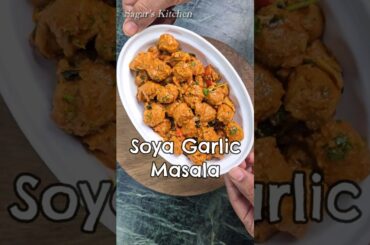 Super Healthy & Tasty Soya Garlic Masala #Shorts