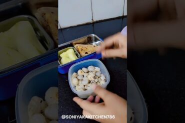 Healthy Lunch box recipe for kid's school | Paneer paratha with healthy food #shorts #youtubeshorts