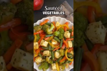 Fresh & Crunchy Vegetable Salad in 5 Minutes | Healthy Vegetable Salad Recipe for Weight Loss