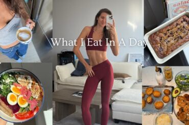 Full Day of Food & Exercise (chatty!) - all new healthy recipes, tips, workout routines, + more