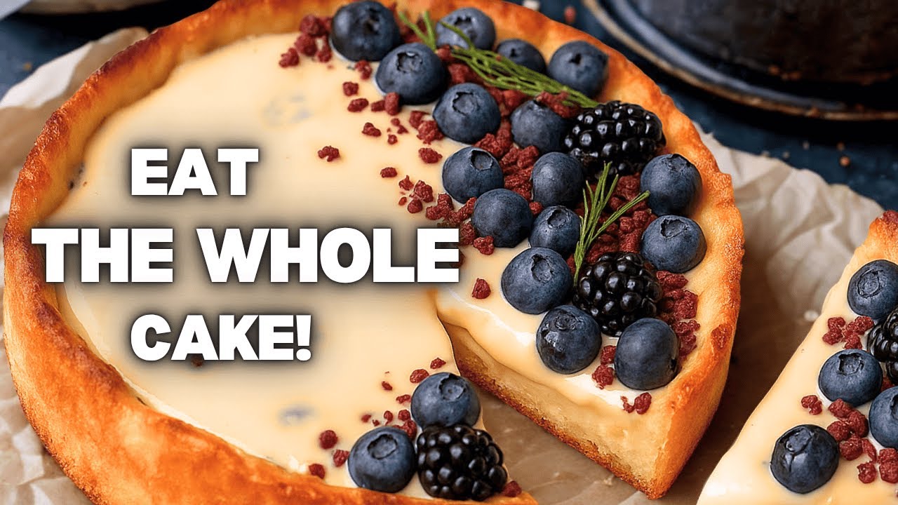 Healthy Cottage Cheese pie – Low calorie and High protein dessert Healthy Cottage Cheese pie - Low calorie and High protein dessert