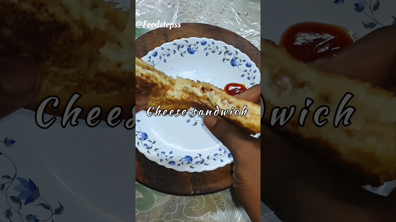 Cheese Sandwich Recipe | 5-Minute Snack | Foodsteps #quicksnackrecipe Cheese Sandwich Recipe | 5-Minute Snack | Foodsteps #quicksnackrecipe
