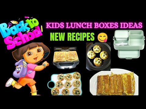 Back To School Lunch Box Ideas || 4 New Recipes For Kids Lunch Boxes By Daily Cooking Back To School Lunch Box Ideas || 4 New Recipes For Kids Lunch Boxes By Daily Cooking