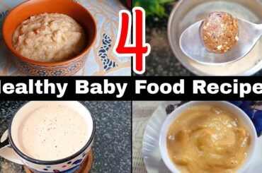 4 Amazing Baby Food Recipes For 1- 5 Years Old | Healthy Baby Food | Weight gain | Mum & Munchkin