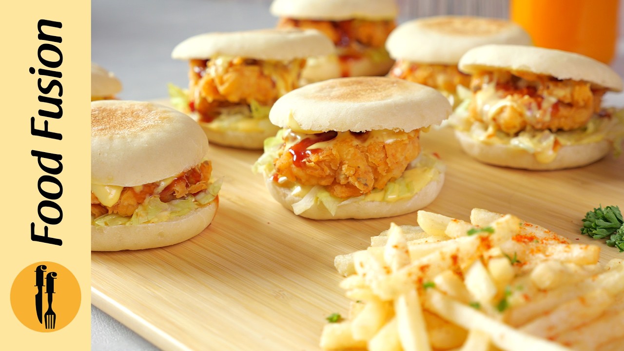 Homemade Pita Bun with Crispy Chicken Back to School – Lunchbox Recipe by Food Fusion Homemade Pita Bun with Crispy Chicken Back to School - Lunchbox Recipe by Food Fusion