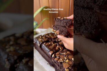 Healthier Gluten Free brownies