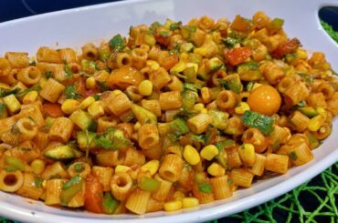 Turkish Style Pasta Salad Recipe | Macaroni Salad Turkish | Healthy Salad Recipe