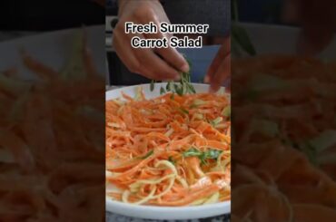 Full Recepie In Linked Video!     #healthy #salad #carrot #plantbased
