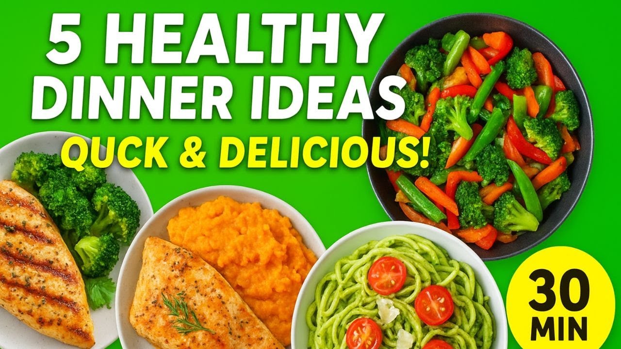 Healthy Dinner Ideas Quick, Easy & Delicious Recipes Healthy Dinner Ideas Quick, Easy & Delicious Recipes