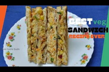 Lunch Box Idea @Kitchenfortastyfood Kids Favorite Snacks | Sandwich For Snacks Box | Sandwich Recipe