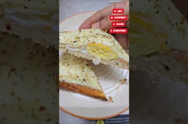 Airfryer Recipes | 5 mins healthy breakfast with bread eggs cheese #short #philips #philipsairfryer