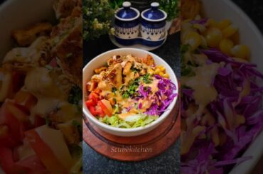 Easy Healthy Chicken Salad Recipe #shortvideo #food #shorts #chickensalad