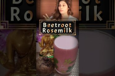 Try this Healthy Beetroot Rosemilk #beetroot #healthy #drink #recipe #trending #juice #venishworld