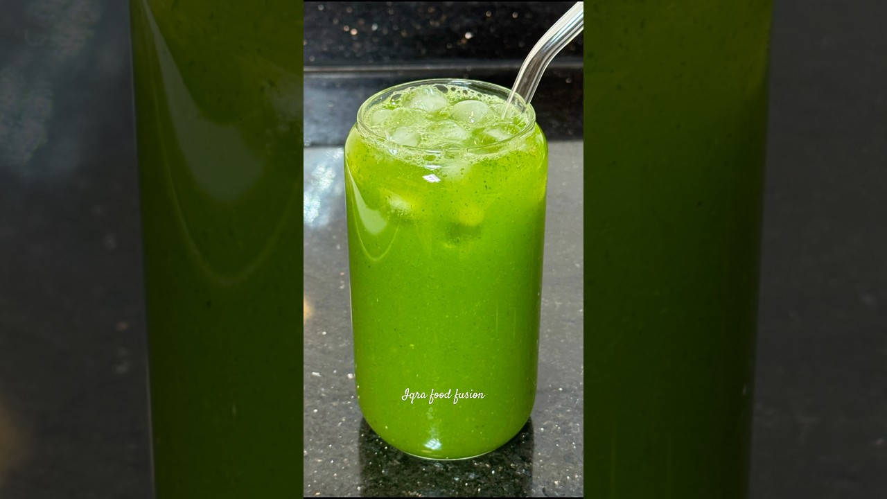 Mint lemonade recipe | mint lemon drink | #iqrafoodfusion #iqrafoodfusionrecipes #shorts Mint lemonade recipe | mint lemon drink | #iqrafoodfusion #iqrafoodfusionrecipes #shorts