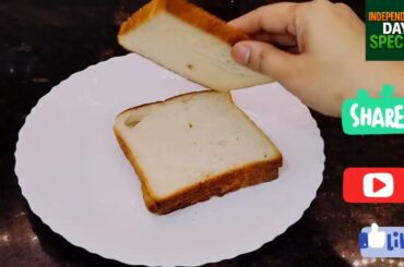 “Independence Day Special Recipe | Tiranga Sandwich | Quick & Tasty Snacks”Special For Kids|Healthy