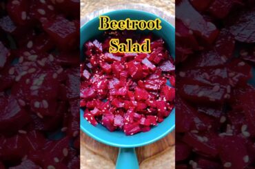 Beetroot Salad Recipe | Healthy & Easy Salad for Periods#ytshorts #trending#youtubeshorts#food