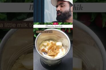 sattu high protein milk shake recipe by nitesh soni ji #trending #viral #ytshorts #shortsfeed #video