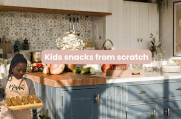 Easy Homemade Snacks for Kids | Granola Bars, Jelly Babies, & Muffins from Scratch