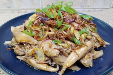 HEALTHY AND DELICIOUS POACHED CHICKEN WITH ONION SAUCE! SIMPLE AND SUPER EASY RECIPE!