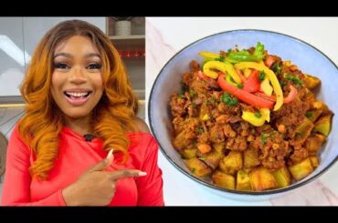 Meaty Sweet Potato Bowl Recipe | Easy & Healthy Dinner Idea