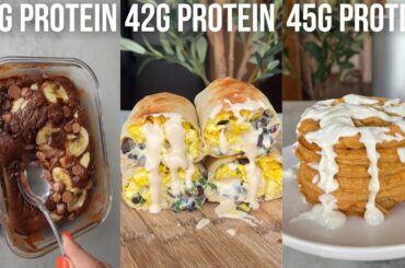 30 High Protein, Low Calorie Breakfast Recipes