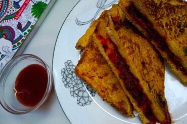 Super Healthy Bread Pakora Sandwich/Vegetable Healthy Breakfast Recipe/Tea Time Snack Recipe
