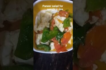 Paneer Salad For Weight Loss #weightloss #healthyfood #tasty #foodblogger #food #love