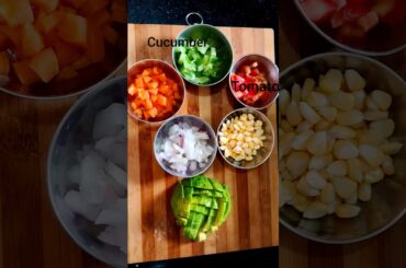 Healthy Butterfruit Salad #shorts #shortsviral #diet #salad #healthyfood #protein #fitness #gym