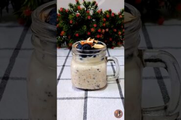 How to Make Blueberry Almond Oats | Quick & Healthy Breakfast Recipe | #Shorts |