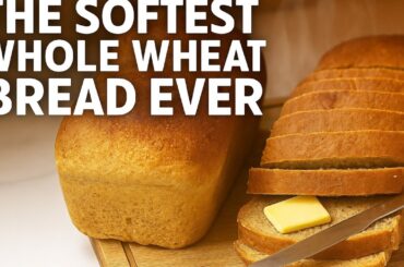 Soft & Fluffy Whole Wheat Bread Recipe | Easy, Healthy & No-Fail Homemade Bread