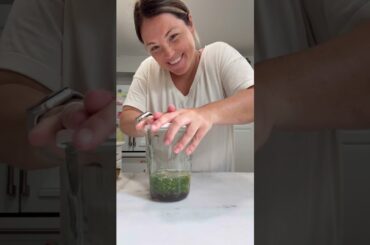 Grilled Chicken Salad with Honey Lemon Dressing (perfect healthy work lunch!)