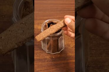 Ragi Biscuit Sticks | Healthy Snack Recipe | No Maida No Sugar #shorts
