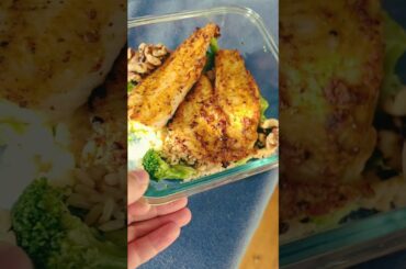 Super Quick and Healthy Dinner Idea #costco #dinner #recipe #food #healthy #bodybuilding #protein