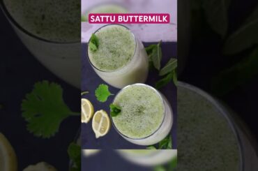 GUT HEALTH & WEIGHT LOSS-Protein Calcium Rich Drink to Keep You Full & Curb Craving-Sattu Buttermilk