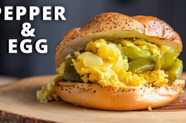 Italian Pepper and Egg Sandwich Recipe