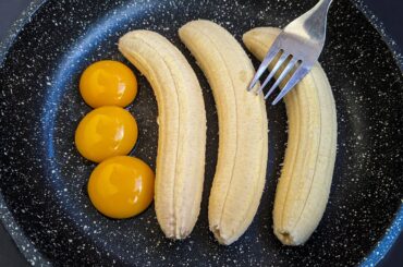 Just Add Eggs With Bananas Its So Delicious! Simple Breakfast Recipe. 5 Mints Cheap & Tasty Snacks.