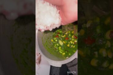 #palakrice #quickrecipe Healthy Lunch Ideas Dinner | Spinach Dish #healthyrecipes