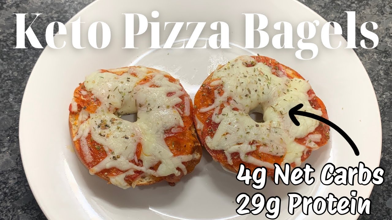 High Protein Low Calorie Keto Pizza Bagels | Easy Low Carb Recipe for Weight Loss! High Protein Low Calorie Keto Pizza Bagels | Easy Low Carb Recipe for Weight Loss!