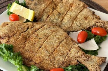 Pomfret Fry | Low Calorie, High Protein & Easy to Make