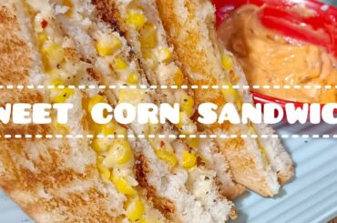 corn sandwich recipe / cheese corn sandwich / sandwich recipe  @khushnumahaijaha