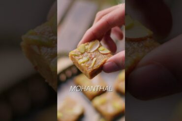 Janmashtami Special Mohanthal | Shree Krishna Bhagwan's Favourite Mithai #shorts