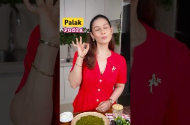 VIRAL Palak Pudla Recipe! High Protein and Super Nutritious- Skip the Pre-Preparation !