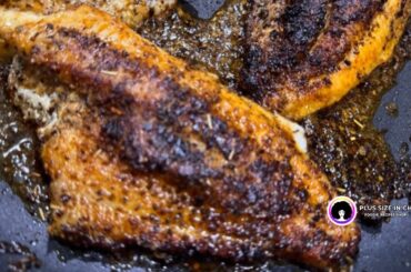 Blackened Catfish with Brussels Sprouts & Rice | Easy Healthy Dinner Recipe