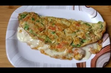 Egg Cheese Omelette | Healthy Breakfast Recipe | Breakfast Recipe | Egg Omelette