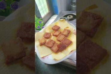 Bread toast #simple breakfast #food #sweet #shorts #music #viral #healthy...