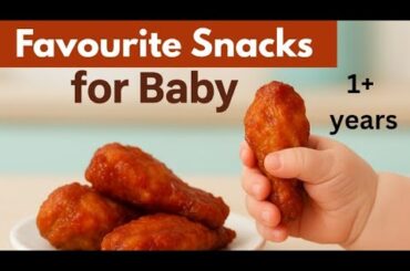 Healthy chicken wings for 1+ years Babies | Perfect BLW recipe | Healthy snacks recipe #snacks