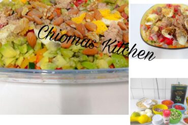 Mix Vegetable Salad/Healthy Salad Recipe/Salad Recipe/Chiomas Kitchen