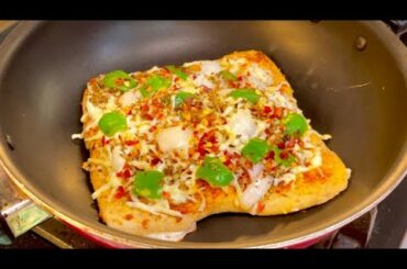 Tasty easy and healthy snack recipe | perfect evening snack recipe | pizza recipe