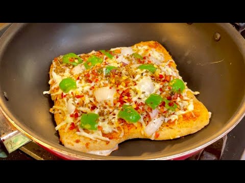 Tasty easy and healthy snack recipe | perfect evening snack recipe | pizza recipe Tasty easy and healthy snack recipe | perfect evening snack recipe | pizza recipe